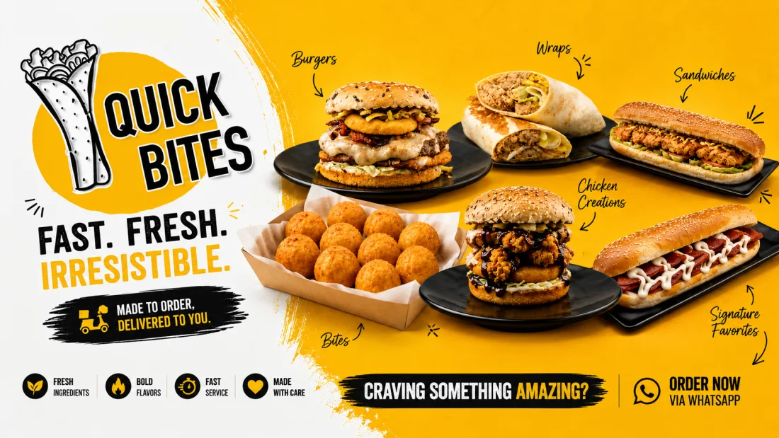 Quick Bites banner