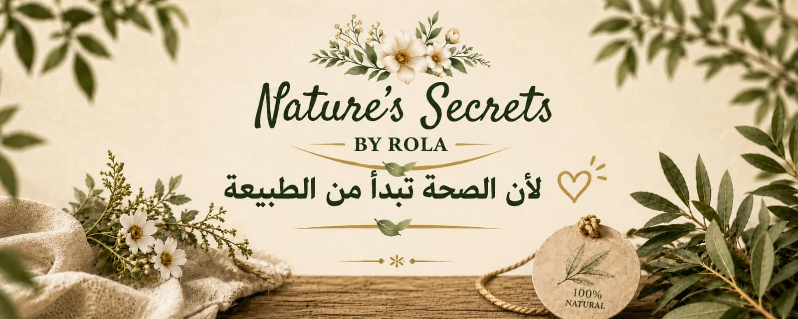 Nature's Secrets by Rola  banner