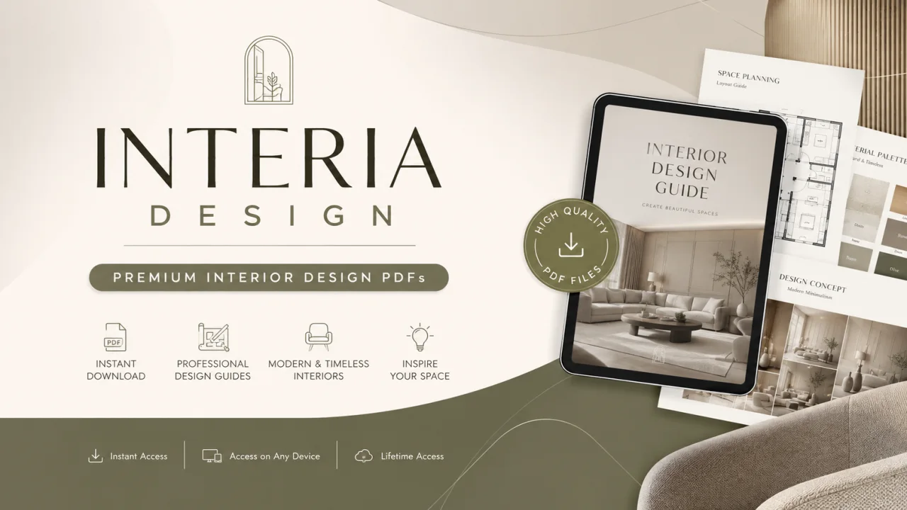 Interia design store banner