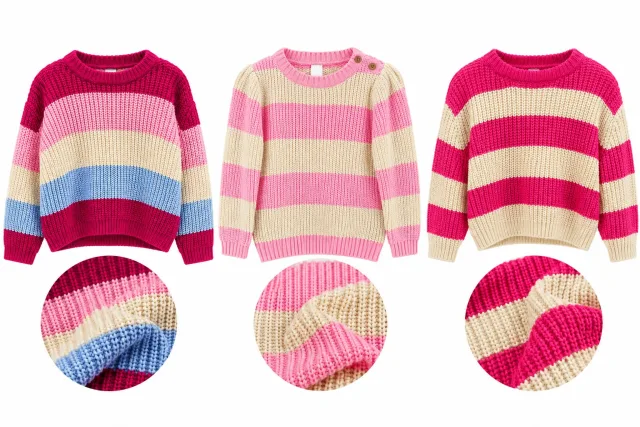 Girls’ Winter Knit Sweater