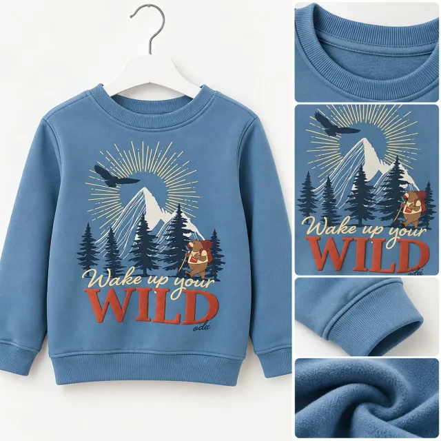 Boys’ Blue Sweatshirt – German Brand