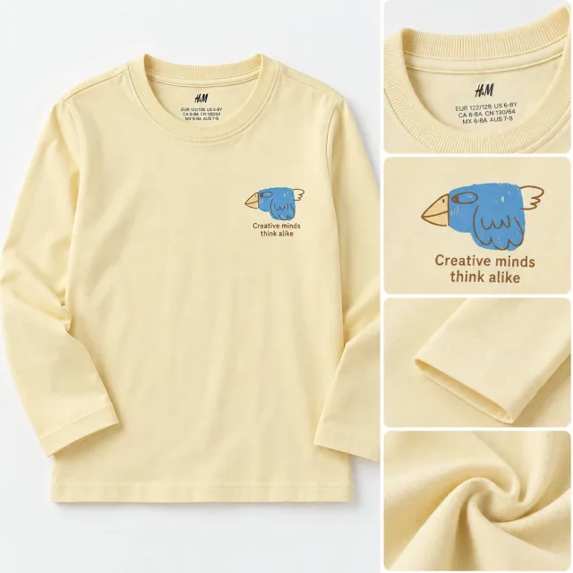 H&M Boys’ Long-Sleeve T-Shirt 