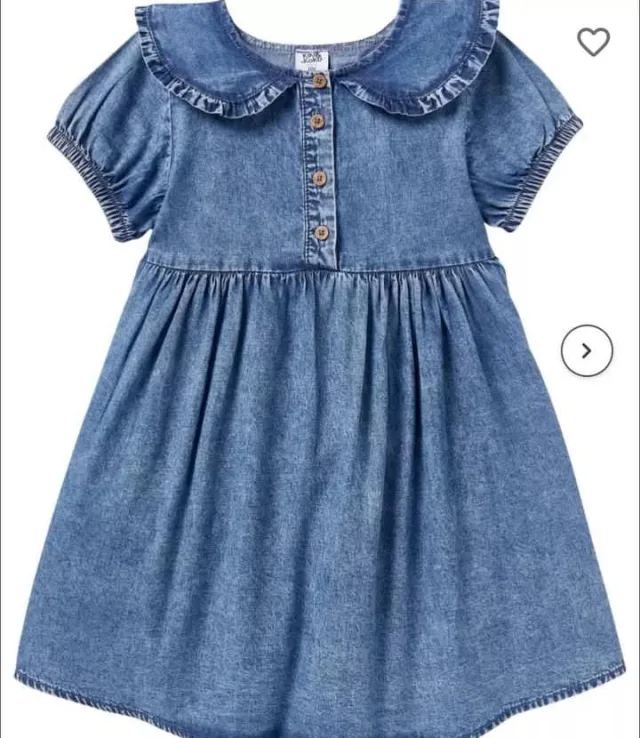 Girls’ Denim Dress – German Brand 🇩🇪