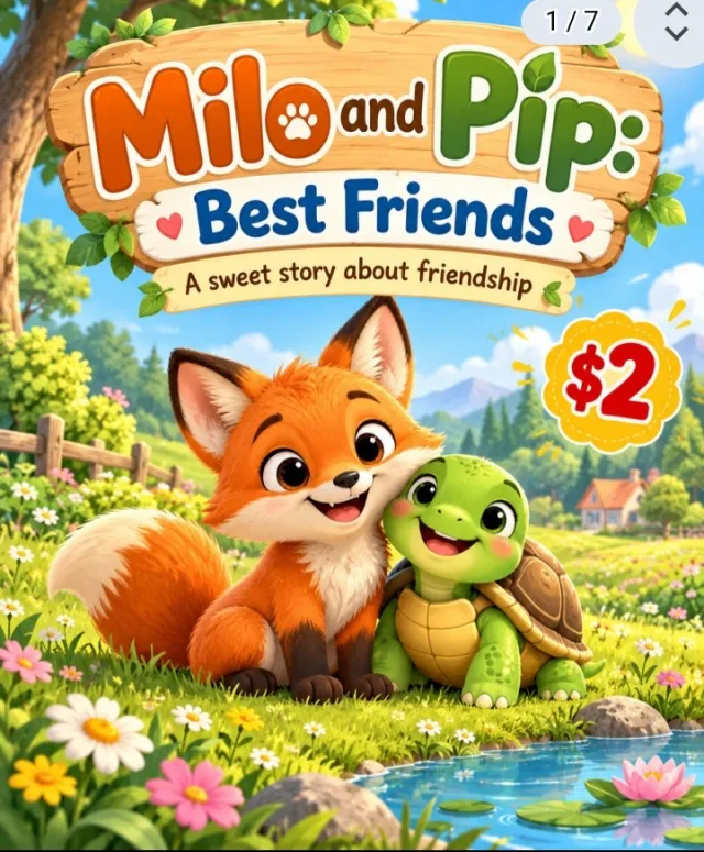 Milo and Pip Best Friends