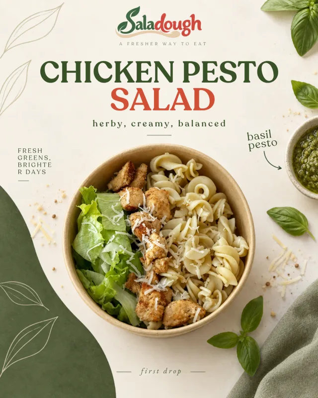 Chicken Pesto Salad