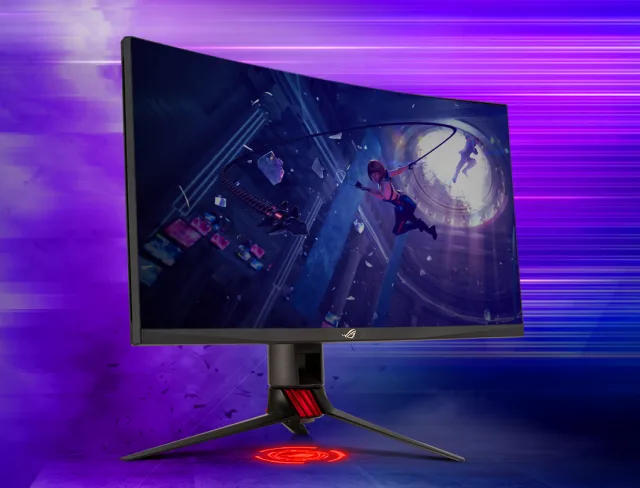  Asus ROG Strix Curved FHD Gaming Monitor – 27″