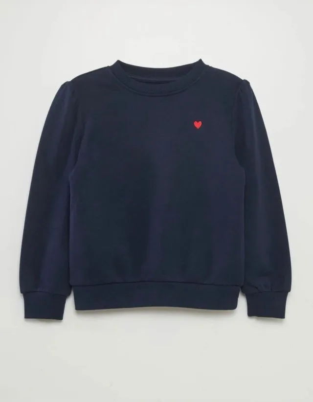 Girls’ Navy Sweatshirt