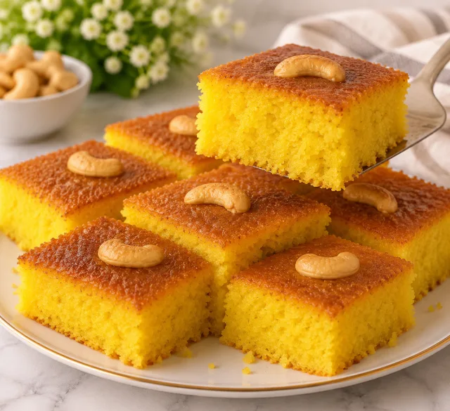 Lebanese Sfouf Cake