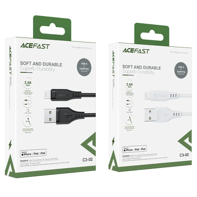 Acefast Cable USB-A to Lightning