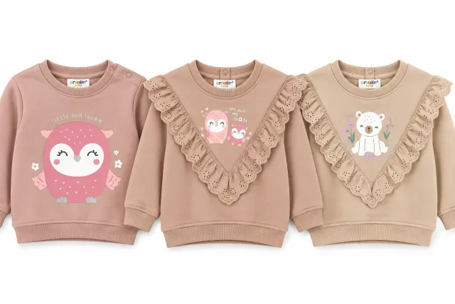 Baby Girls’ Sweatshirt – German Brand
