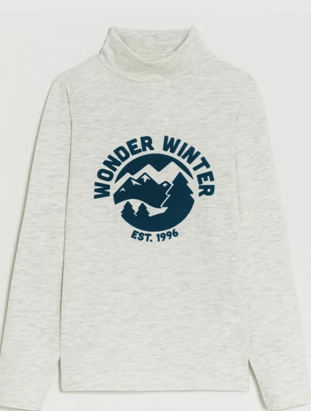 Boys’ Long-Sleeve Cotton Top