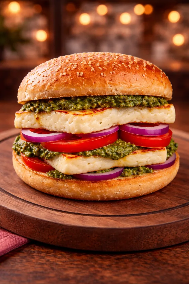Halloum Burger