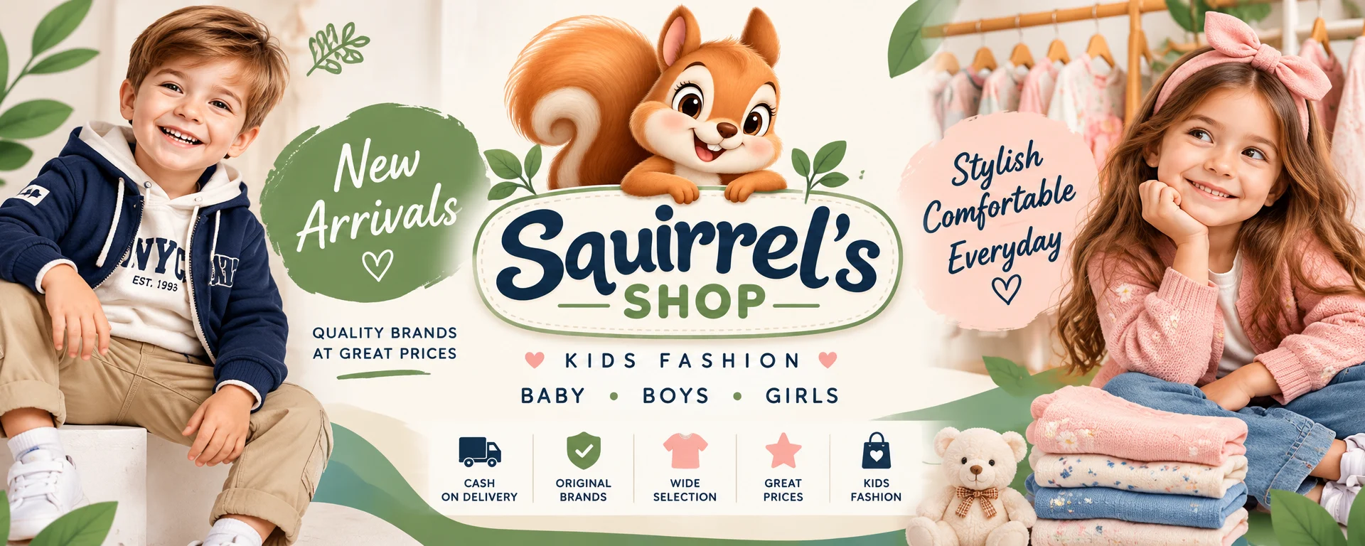 Squirrel's Shop banner